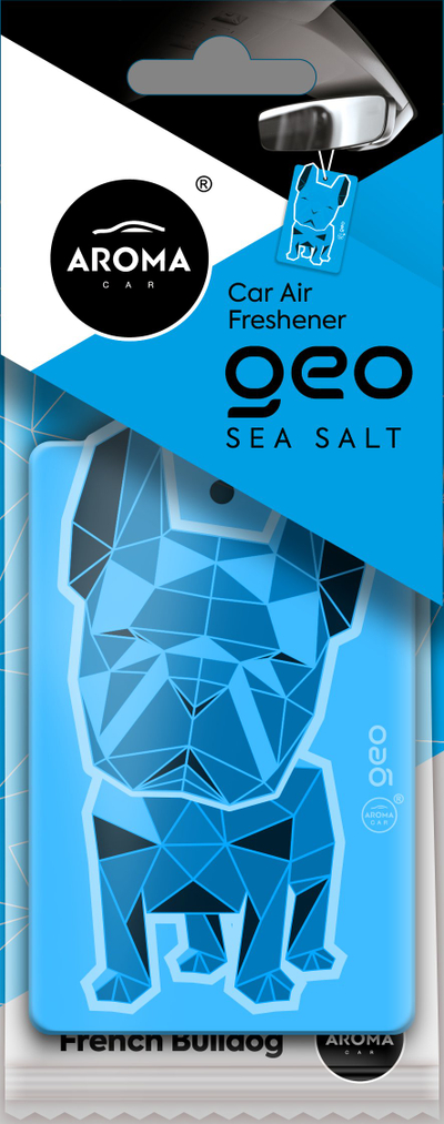 Freskues makine Aroma Car Geo French Bulldog, Sea Salt, blu