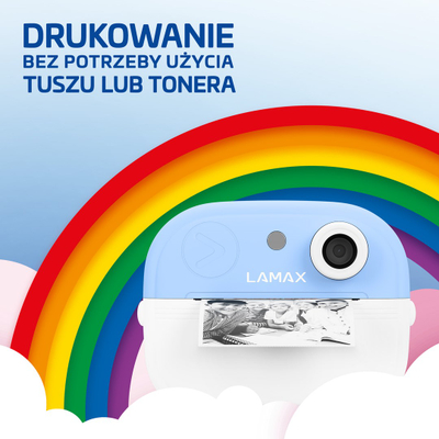 Kamerë për fëmijë Lamax InstaKid2 Play, 2.0" IPS, Full HD, blu