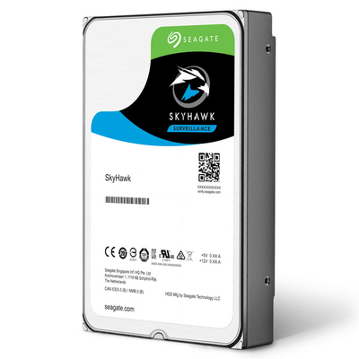 Disk Seagate SkyHawk, 3.5\", 4TB, 5900 RPM, 256MB Buffer, ngjyrë argjendtë