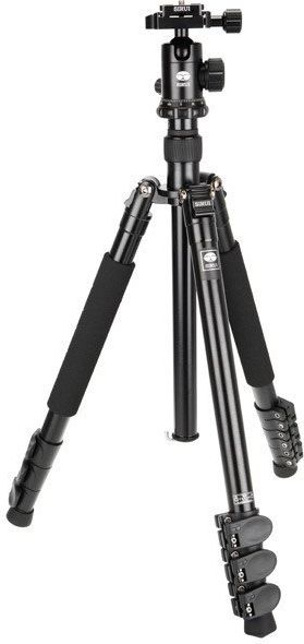 Tripod fotografik Sirui ET-1004 Easy Traveler, alumin, me kokë sferike E-10
