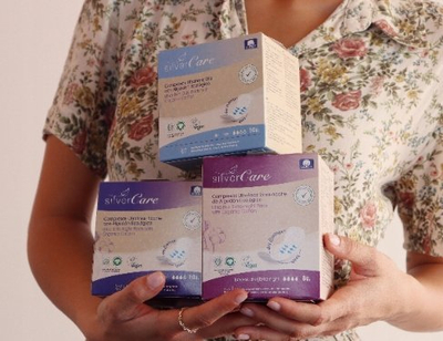 Peceta higjienike SilverCare Soft Night, pambuk bio, shumë të holla, me krahë, 10 copë