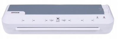 Laminator OFFICE PRODUCTS 332, format A3, shpejtësi 30 cm/min, i bardhë