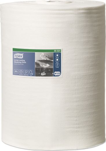 Lecka pastruese Tork 90537 Long-Life, për shumë herë përdorim, low lint, gri