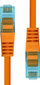 Мрежен кабел ProXtend CAT6A U/UTP, 30cm, LSZH, портокалов