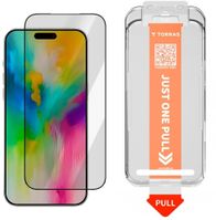Xham mbrojtës Torras Install Master, për iPhone 17, xham i temperuar, transparent