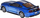 Maket metalik makine Jokomisiada Ford Mustang GT, shkalla 1:42, për koleksionistë