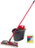 Set pastrimi Vileda Ultramax Box+, leckë mikrofibër, kove me shtrydhës, i kuq e zi