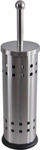 Furçë tualeti Feniks E06, çelik inox, për mbajtje në dysheme, inox satin