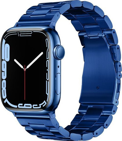 Rrip çeliku FORCELL F-Design FA10 për Apple Watch 38 40 41mm, inox, blu