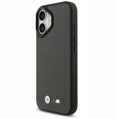 Mbulesë telefoni BMW M Kevlar MagSafe, për iPhone 17, matt, e zezë