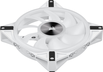 Ventilator për kasë Corsair ICUE QL140, 140mm, RGB, i bardhë