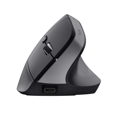 Безжичен ергономски глушец Trust Bayo+, Bluetooth, црн