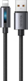 Kabllo USB Mcdodo CA-5660, USB-A në Lightning, 1.2m, me dritë LED, e zezë