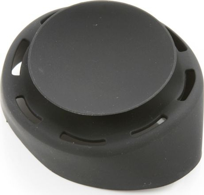 Силиконска обвивка XREC за Amazon Echo Dot, со вакуумска чашка, црна