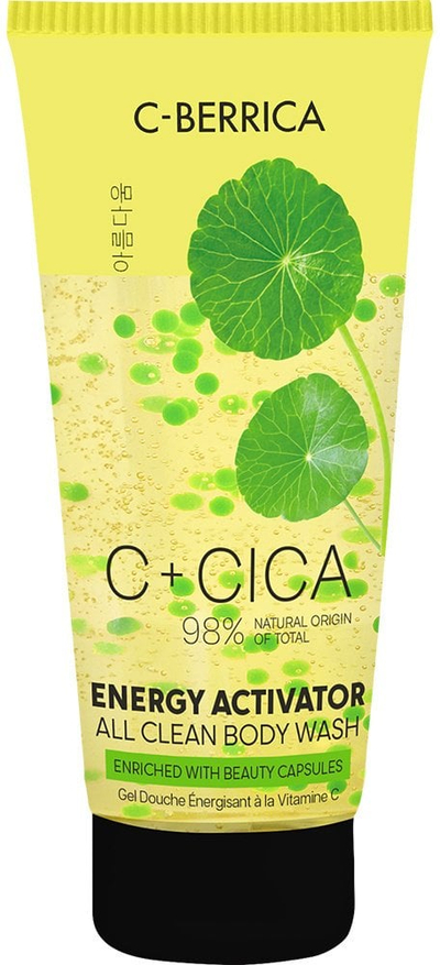 Xhel dushi Natura Siberica Cica Siberica Energy Activator All Clean Body Wash, për trup, energjizues