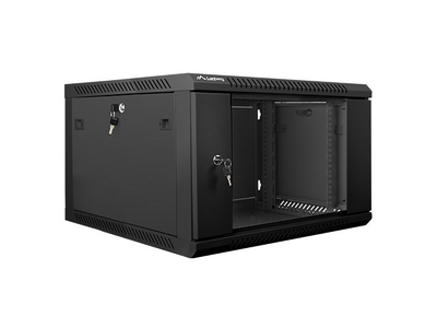 Kabinet muror Lanberg WF01-6606-10B, 19" 6U, 60kg, i zi