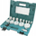 Set shpuese rrethore Makita Hole Saw, 6 copa, 19-57mm, e bardhë