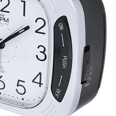 Orë me alarm MPM Quality Elim C01.4250.70, e bardhë
