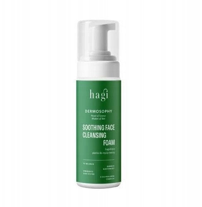 Пенливо средство за чистење лице Hagi Dermosophy Soothing Cleansing Foam, со CICA, 150 ml