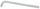 Dorezë L King Tony 6581-18, 3/4", 450mm, çelik krom vanadium