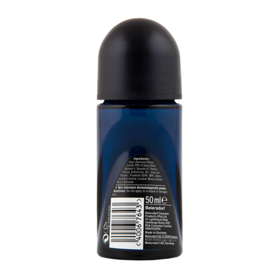 Deodorant Nivea Men Roll On Deep Black Carbon Espresso, 48H, 50 ml