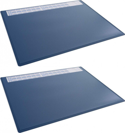 Nënshtrat tavoline Durable Calendar Desk Mat, 65x50cm, me kalendar 4 vjeçar, blu
