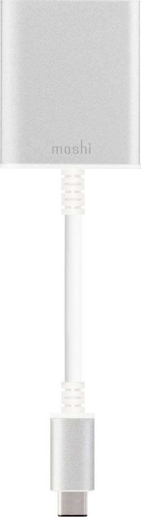 Përshtatës USB Moshi USB-C - VGA, i argjendtë