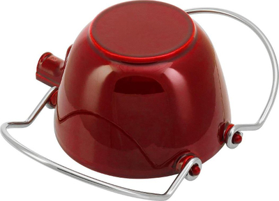 Çajnik STAUB 1004034, gize, me infuzor, i kuq grenadine