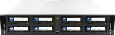 Pajisje backup Overland Tandberg RDX QuikStation 8, 8 bay, 2x 10Gb Ethernet, e zezë