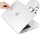 Kapak mbrojtës Alogy Hard Case për MacBook Pro 16 2021 A2485, polikarbonat, i bardhë