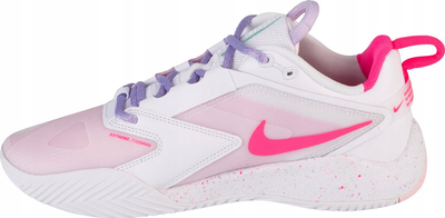 Atlete volejbolli Nike Zoom Hyperace 3 SE W HF3239-100, Air Zoom, për goca, rozë me të bardhë