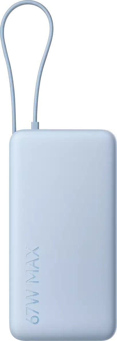 Power bank Xiaomi 67W, 20000mAh, USB C, blu