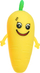 Lodër antistres FOL TOYS Squishy Carrot 0094I, 8x14 cm, portokalli