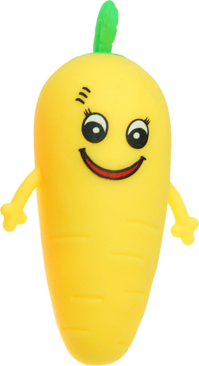 Lodër antistres FOL TOYS Squishy Carrot 0094I, 8x14 cm, portokalli