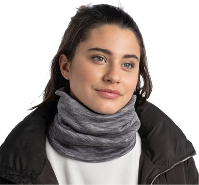 Shall qafe Buff Merino Heavyweight 1178219521000, lesh merino, për të rritur, gri