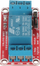 Modul rele PK-551, 12V DC, 10A, i gjelbër
