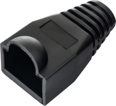 Kapak gome për RJ45 CC-RJ45_1BLK, set 50 copë, gjer 6 mm, i zi