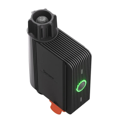 Valvul uji inteligjente Sonoff SWV, Zigbee, IP55, e zezë