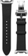 Rrip dore Spigen Enzo Band për Samsung Galaxy Watch 8, lëkurë natyrale, 46mm 44mm 40mm, i zi