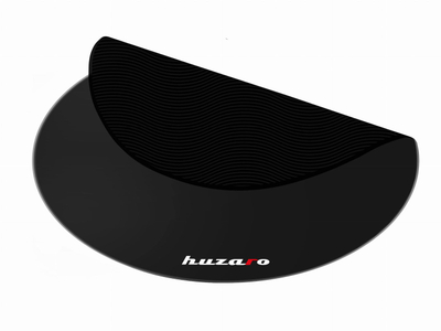 Tapet lojërash Huzaro FloorMat 3.0, 120x120cm, i zi