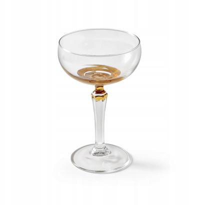 Kupë koktejsh Signature 001 Imperfect Gold, 250 ml, e artë