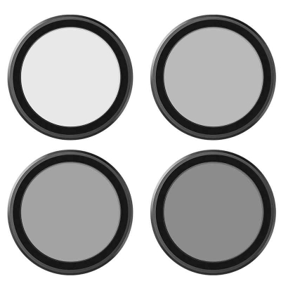 Set filtra Telesin TELESIN CPL ND8 ND16 ND32, për DJI Osmo Action 3, xham optik