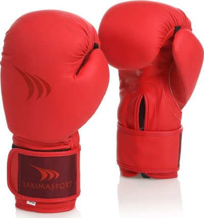 Doreza boksi Yakima Sport Mars, 6 oz, të kuqe