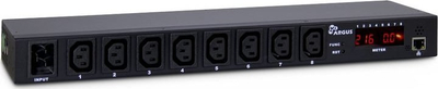Prizë rryme Inter-Tech Argus SW-0816, 8 dalje C13, 16A, e zezë