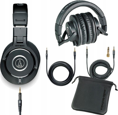 Audio-Technica ATH-M40x Професионални Студио Слушалки за Мониторинг