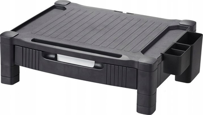 Stendë monitori Q-CONNECT, 43.4x33.6 cm, rregullim lartësie, e zezë