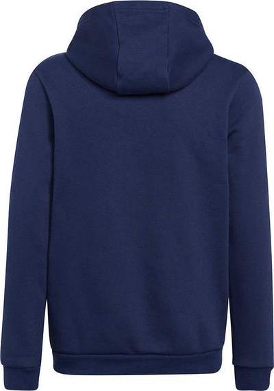 Bluzë me kapuç adidas Entrada 22 Hoody Jr, për kalamaj, xhep kangur, blu navy