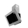 Aspirator kuzhine Maan 60cm Silver Glass, LED, i argjendtë