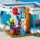 Lodër ndërtuese Lego City Ice Cream Shop 60363, dyqan akulloresh, 3 minifigura, shumëngjyrëshe