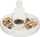 Set dekorativ Atmosphera Zen Garden Wasila, D18cm, për mrena në shpi, i bardhë